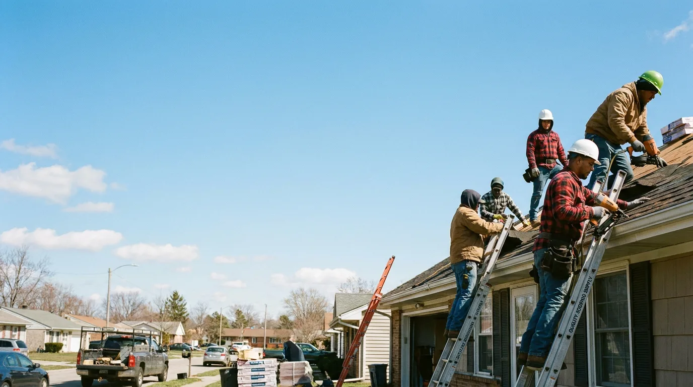 Roofing in Troy Grove, IL near me